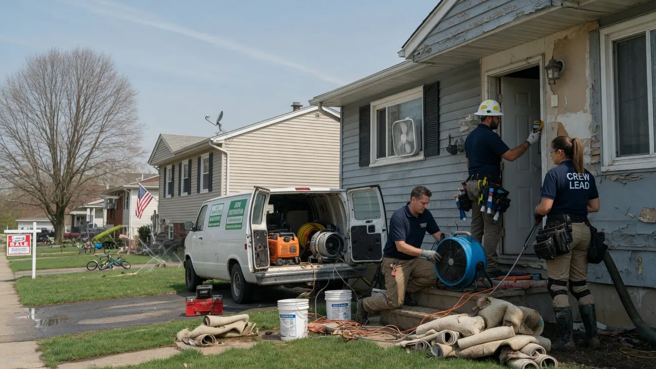 Flood Cleanup in Broadbent, OR near me